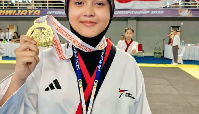 Luar Biasa Siswi SD Muhammadiyah Soekarno Hatta Kotabumi Raih Medali Emas di Sumsel