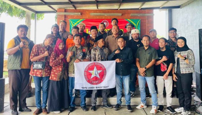 AWDI Resmi Diluncurkan, Siap Perkuat Profesionalisme Dan Etika Jurnalisme Di Wilayah Kabupaten Magetan
