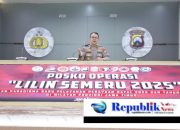 Polda Jatim Sampaikan Update Arus Lalu Lintas Hari Ketujuh Operasi Lilin Semeru 2025