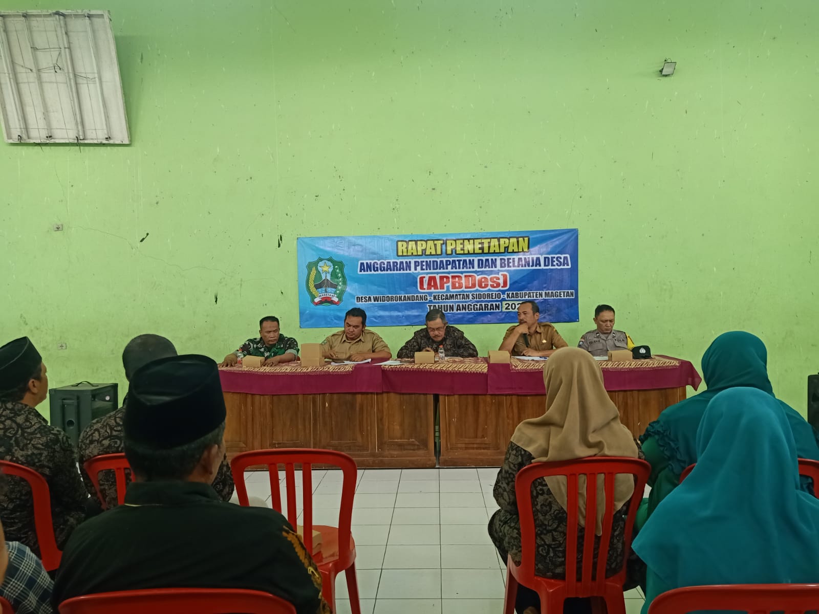 Musyawarah Desa Penetapan APBDES 2026 Desa Widokandang Magetan