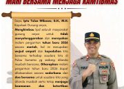 Kapolsek Gunung Anyar Ajak Warga Menjaga Keheningan dan Perbanyak Zikir Saat Malam Pergantian Tahun