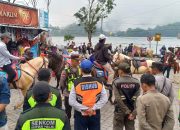 Polres Magetan Tingkatkan Patroli dan Pengamanan di Wisata Telaga Sarangan