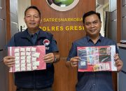 Keberhasilan Polres Gresik, 1.169 Pil Dobel L Berhasil Diamankan dari Peredaran