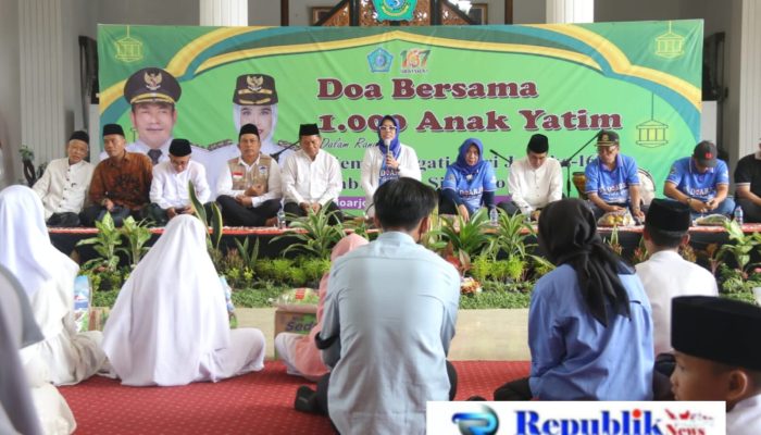 Peringati Ke 167 Hari Jadi Kabupaten Sidoarjo Kembali Gelar Doa Bersama 1000 Anak Yatim