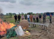Kapolsek Sedati Ambil Langkah Tegas Menutup Aktivitas Judi Sabung Ayam di Desa Pepe