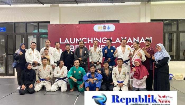 Latihan Pelatih Serta Asisten Pelatih Jujitsu UNESA Perkuat Standar Pembinaan Mental Atlet