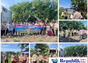 Polsek Sedati Tanam Jagung di Desa Betro, Dukung Program Ketahanan Pangan
