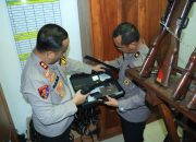 Jelang Lebaran 2026, Polres Gresik Sidak Senjata Api Personel Pastikan Kesiapan Pengamanan Mudik