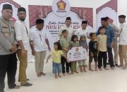 Wagub Aceh Serahkan Bantuan kepada Korban Banjir Saat Bukber di Pidie Jaya