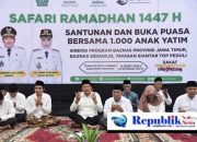 Pemkab Sidoarjo Santuni Seribu Anak Yatim dalam Safari Ramadan 1447 H