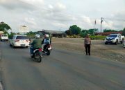 Sat Lantas Polres Lampung Utara Gelar KRYD dan Penyekatan Kendaraan Sumbu 3 di Jalinteng