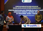 Pemkab Sidoarjo Teken Kerja Sama Pengolahan Sampah Jadi Energi Listrik