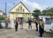 Polisi Amankan Perayaan Palma di Kotabumi, Ibadah Berjalan Aman dan Lancar