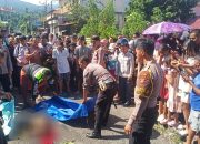 Tragis ! Motor VS Truk Elpiji Satu Orang Meninggal di Tinombala Kota Bitung ‎