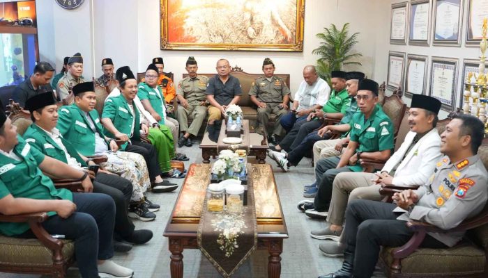 Polresta Sidoarjo Terima Silaturahmi GP Ansor, Perkuat Sinergi Jaga Kamtibmas