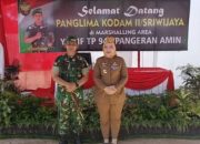 Bupati Musi Rawas Sambut Kunjungan Kerja Pangdam II Sriwijaya