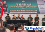 Danrem 084/Bhaskara Jaya Berikan Pengarahan kepada Seluruh Personel