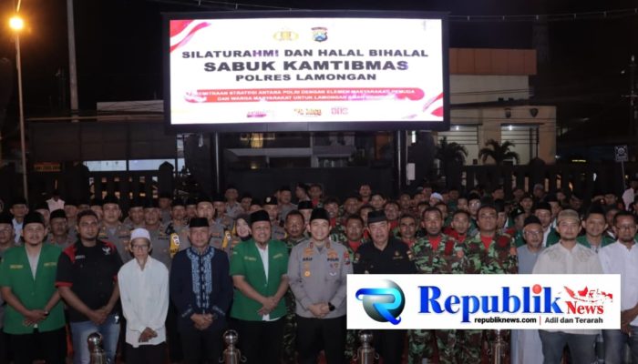 Polres Lamongan Perkuat Sinergi Dengan Masyarakat Lewat “Sabuk Kamtibmas”
