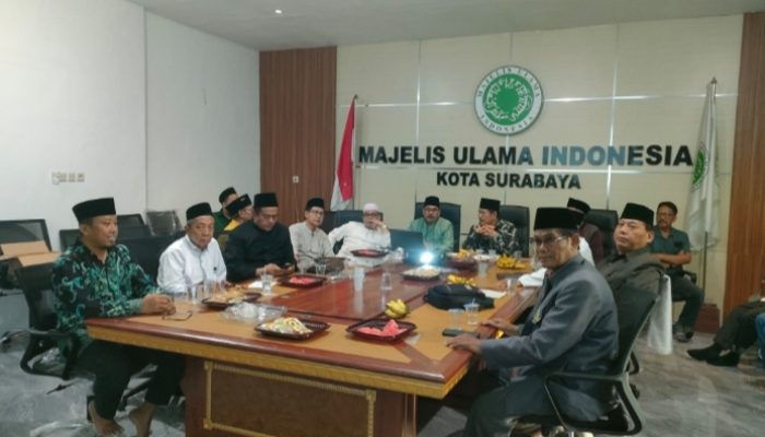 MUI Kota Surabaya Gelar Rapat Kordinasi ke 3 Jelang Pelantikan dan Halalbihalal