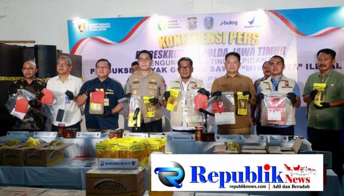 Polda Jatim Tindak Tegas Produsen MinyaKita Nakal, Isi Tak Sesuai Kemasan