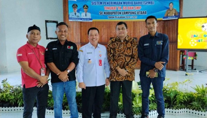 Pemkab Lampura Sosialisasikan Penerimaan Siswa Baru Tahun 2026