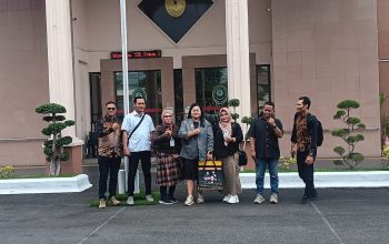 Sidang ke 2 Praperadilan Wartawan Mojokerto Pembacaan Replik dan Duplik