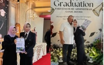 Wabup Mimik Idayana Dinyatakan Lulus dan Meraih Gelar Sarjana Administrasi Publik di Unitomo