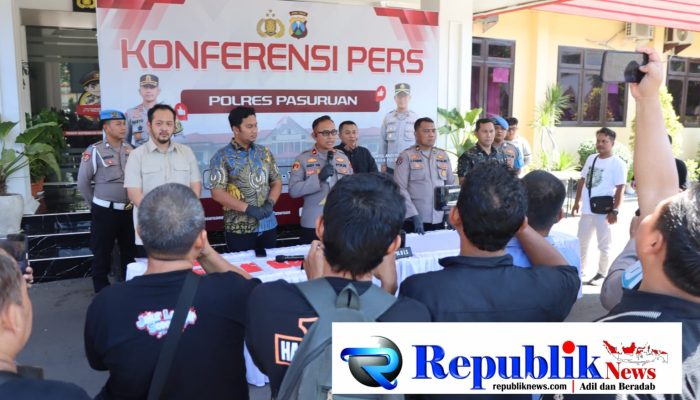 Polres Pasuruan Ungkap Tambang Andesit Ilegal di Purwosari, 5 Orang Ditetapkan Sebagai Tersangka