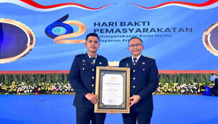 Sabet Berbagai Penghargaan Nasional, Aulia Rahmad Dinobatkan Sebagai Petugas Berprestasi pada HBP Ke-62