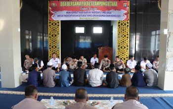 Polres Lampung Utara Gelar Doa Bersama Sambut May Day 2026, Wujudkan Situasi Aman dan Kondusif