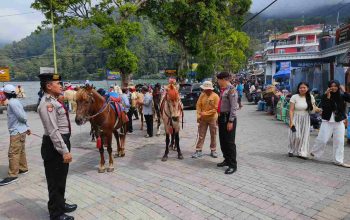 Antisipasi Lonjakan Wisatawan, Polisi Intensifkan Patroli di Telaga Sarangan Pada Idul Adha 2026