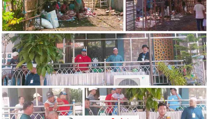 Yayasan Masjid Baitussalam Pondok Sedati Asri Sembelih 12 Sapi dan 29 Kambing pada Idul Adha 1447 H