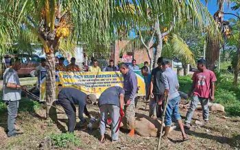 DPD ll Partai Golkar Aceh Timur melaksanakan penyembelihan hewan Qurban 1447 H