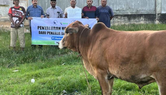 Kurban Pekerja dan Kontraktor Medco E & P Jangkau Ratusan Penerima Manfaat di Blok A