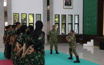 ‎Jelang Pencak Silat Militer, Kasdam XIX Tuanku Tambusai Brigjen TNI Rudi Hermawan, S.E., M.M., Pantau Langsung Kesiapan Atlet