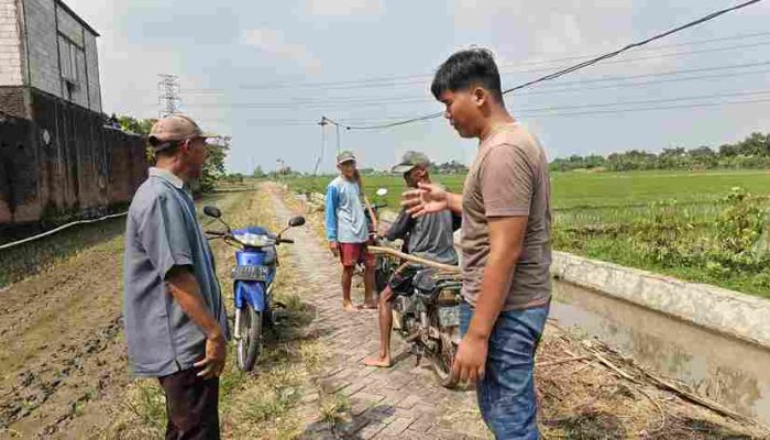 Pemungut Sampah Temukan Proyektil Bekas Tajam di depan SPBU Singkalan Balongbendo
