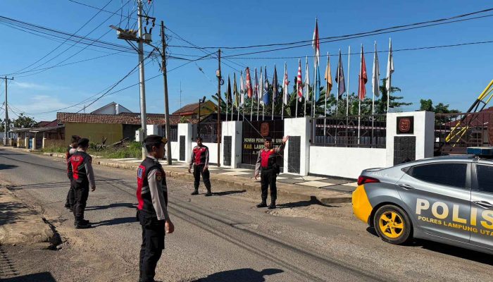 Patroli Presisi R4 Sat Samapta Polres Lampung Utara Intensifkan Upaya Pencegahan Kejahatan Jalanan