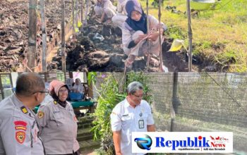Dukung Program Ketahanan Pangan Presiden, Polres Pasuruan Bersama SMKN 1 Purwosari Kembangkan Budidaya Uwi Ungu