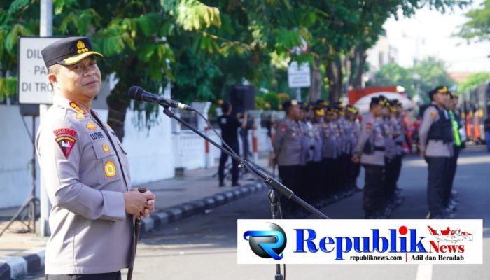 Polrestabes Surabaya Siagakan 3.670 Personel Pelayanan Pengamanan May Day 2026