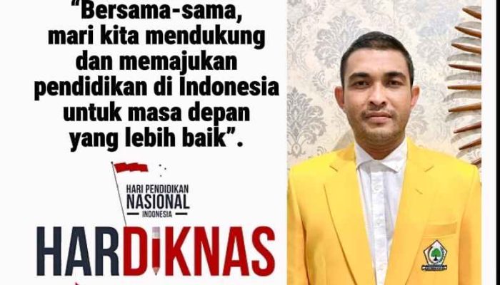 Sambut Hardiknas 2026 Anggota DPRK Aceh Timur Fraksi Golkar Dekda Ucapan Apresiasi Kepada Seluruh Guru