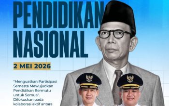 Hardiknas 2026 Pasangan Walikota Bitung Komitmen Tingkatkan SDM di Kota Cakalang ‎