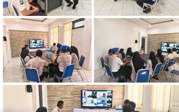 Perkuat Tata Kelola Bama, Plh. Kalapas bersama Jajaran Binadik ikuti Bimtek Simonev Bama melalui Zoom