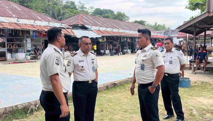 Tancap Gas Diawal Kepemimpinan, Kalapas Lakukan Kontrol Seluruh Area Lapas