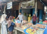 Polres Lampung Utara Monitoring Harga Sembako, Mayoritas Masih Stabil