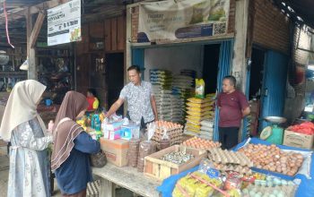 Polres Lampung Utara Monitoring Harga Sembako, Mayoritas Masih Stabil