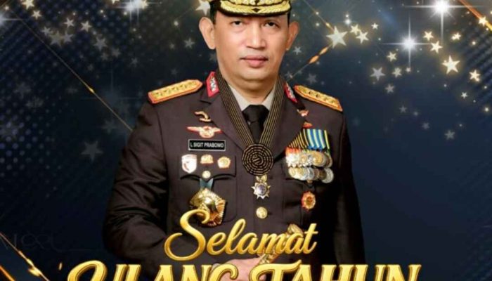 Ketua KAKI Jatim Ucapkan Selamat Ulang Tahun Ke-57 Kapolri Jenderal Listyo Sigit Prabowo Semoga Selalu Sehat Sukses Berkah Umur