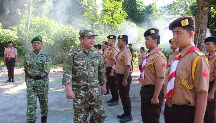 Berseragam TNI Bak Perwira, Wakil Walikota Bitung Resmikan KKRI Tahun 2026 Wilayah Kodam XIII/Merdeka