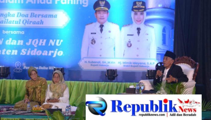 Membangun Sidoarjo Butuh Dukungan Bersama, Bupati Subandi Titip Pesan Mohon Doa Kepada Ulama