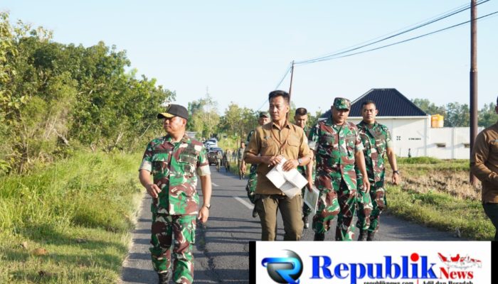Hadirnya Yon TP, Harapan Baru Bagi Pamekasan, Danrem Tinjau Langsung Pembangunan