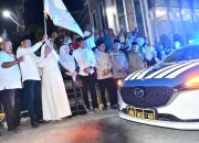 Wakil Bupati Aceh Timur didampingi Istri, Lepas Keberangkatan Jama’ah Haji Aceh Timur 2026